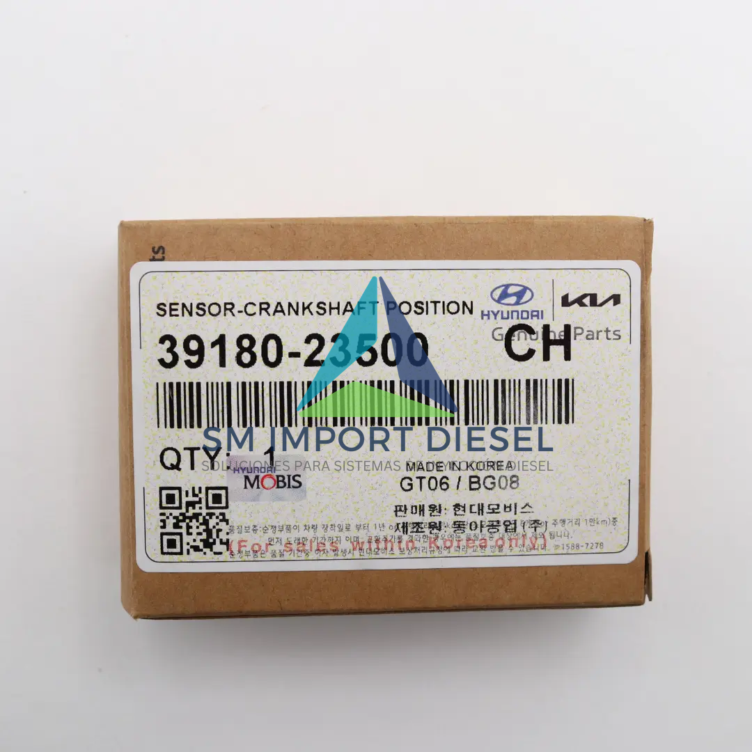 Sensor de posición del cigüeñal 39180-23500 miniatura 9