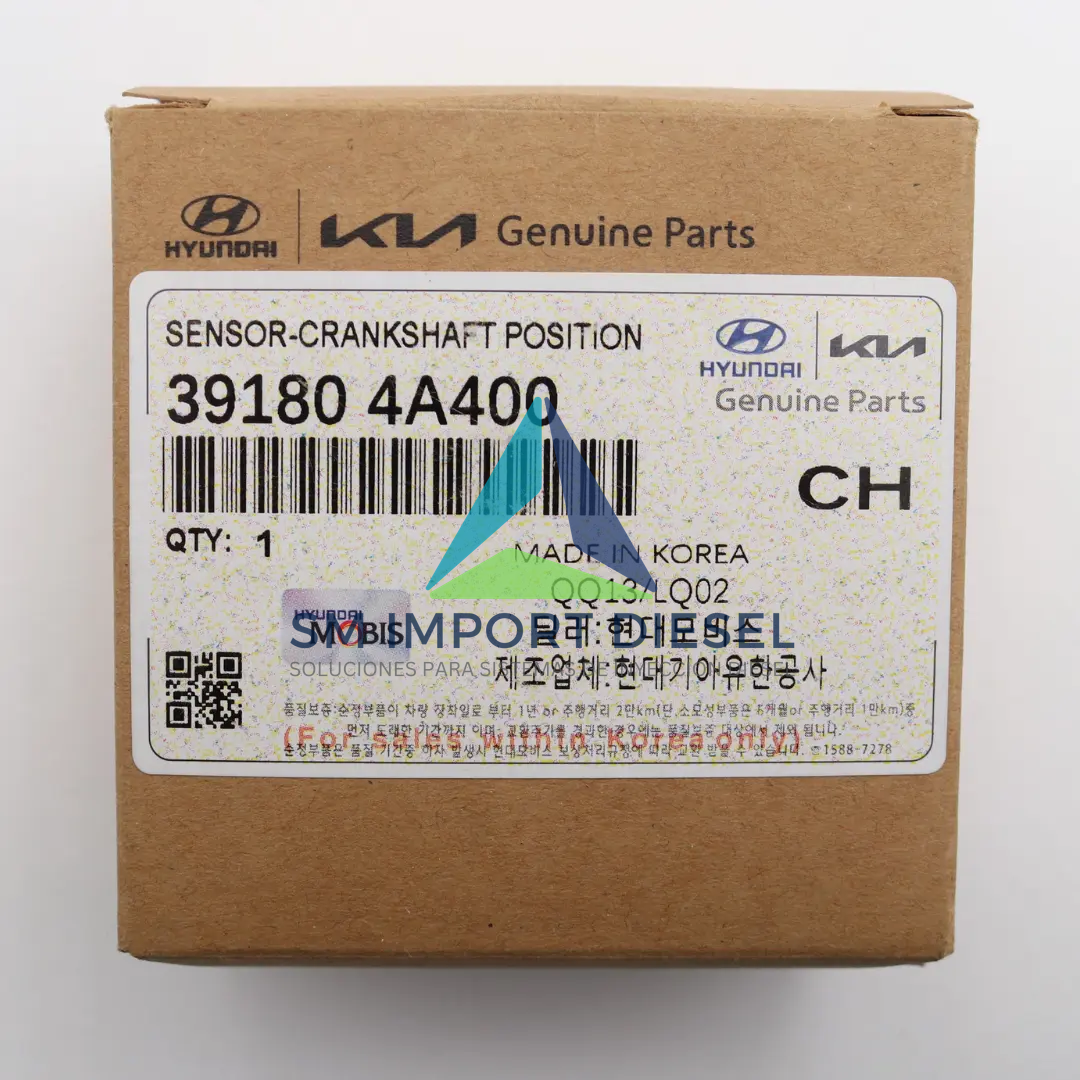 Sensor de posición del cigüeñal 39180-4A400 miniatura 4